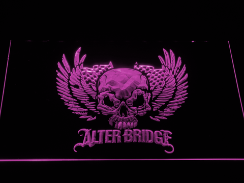 Alter Bridge Skull LED Neon Sign